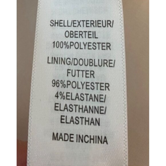 Aidan Mattox Dress Beige Sleeveless Fit & Flare Tulle Skirt Size 8 - Picture 4 of 9